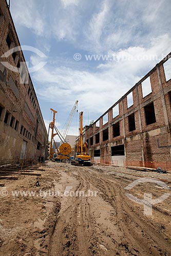  Subject: Construction site of Port Binary / Place: Rio de Janeiro city - Rio de Janeiro state (RJ) - Brazil / Date: 02/2013 