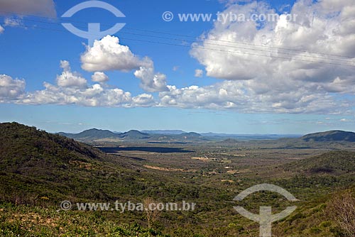  Subject: View caatinga vegetation in Saba Mountain Range / Place: Custodia city - Pernambuco state (PE) - Brazil / Date: 06/2013 