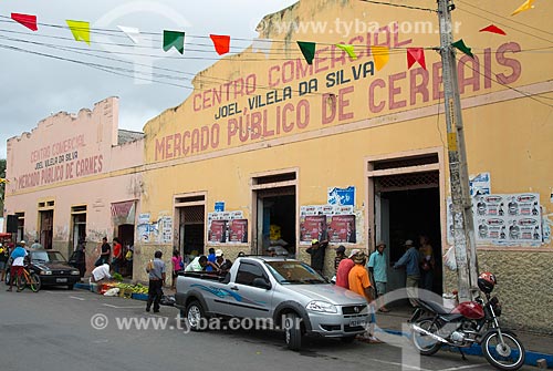  Subject: Municipal Market of meats and cereals in the commercial center Joel Vilela da Silva / Place: Arcoverde city - Pernambuco state (PE) - Brazil / Date: 06/2013 