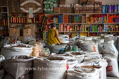  Subject: Food for sale in Municipal Market of meats and cereals in the commercial center Joel Vilela da Silva / Place: Arcoverde city - Pernambuco state (PE) - Brazil / Date: 06/2013 