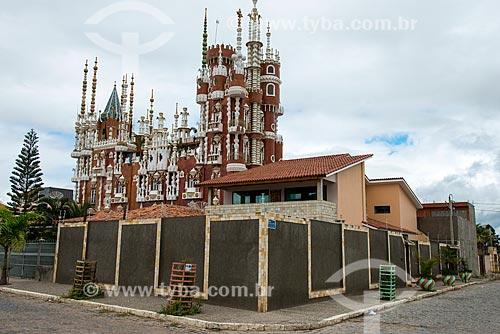  Subject: Castle of the Torres (Castelo do Torres), constructed during 20 years by businessman of the city / Place: Pesqueira city - Pernambuco state (PE) - Brazil / Date: 06/2013 