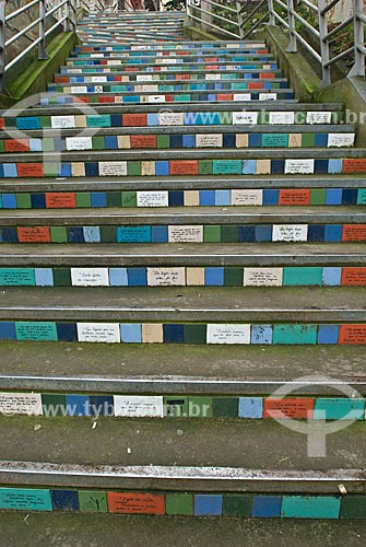  Subject: Escadaria 24 de maio (Staircase may 24th) / Place: City Center - Porto Alegre city - Rio Grande do Sul state (RS) - Brazil / Date: 07/2013 