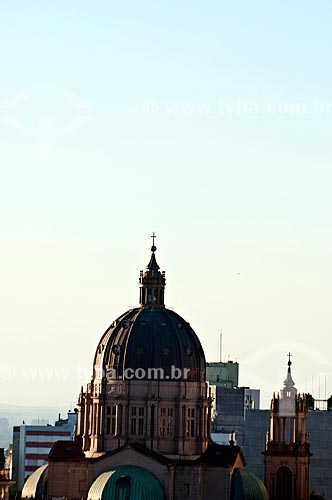  Subject: Cupola of Metropolitan Cathedral of Porto Alegre (1929) / Place: Porto Alegre city - Rio Grande do Sul state (RS) - Brazil / Date: 07/2013 