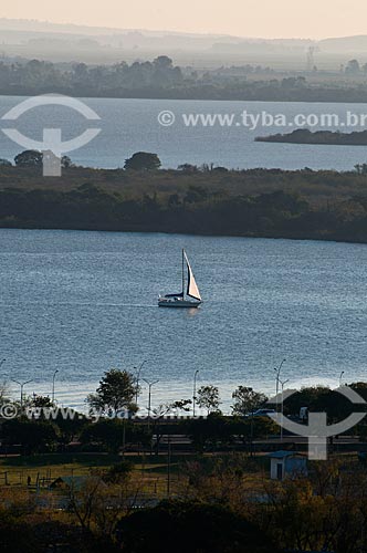  Subject: Sailing ship at Guaiba Lake / Place: Porto Alegre city - Rio Grande do Sul state (RS) - Brazil / Date: 07/2013 