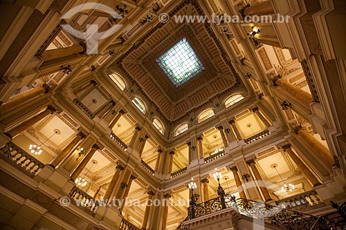  Subject: Entrance Hall of National Library (1910) / Place: City center neighborhood - Rio de Janeiro city - Rio de Janeiro state (RJ) - Brazil / Date: 08/2013 