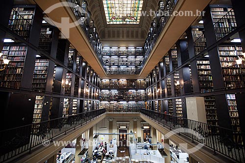  Subject: Inside of National Library (1910) / Place: City center neighborhood - Rio de Janeiro city - Rio de Janeiro state (RJ) - Brazil / Date: 08/2013 