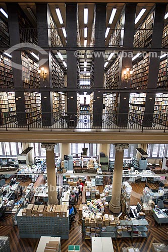  Subject: Inside of National Library (1910) / Place: City center neighborhood - Rio de Janeiro city - Rio de Janeiro state (RJ) - Brazil / Date: 08/2013 