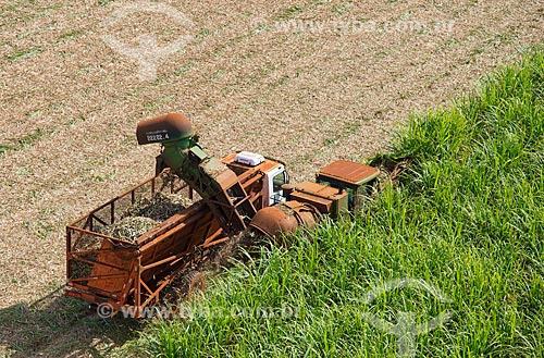  Subject: Mechanized harvesting of sugarcane / Place: Guaira city - Sao Paulo state (SP) - Brazil / Date: 05/2013 