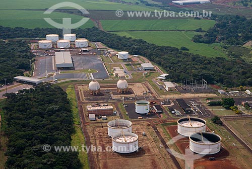  Subject: Aerial view of Petrobras terminal / Place: Ribeirao Preto city - Sao Paulo state (SP) - Brazil / Date: 05/2013 