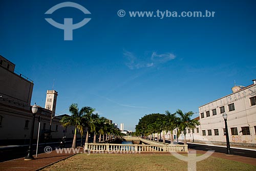  Subject: Ribeirao Preto Stream and Jeronimo Goncalves Avenue - after the reform that removed the centenary palm trees / Place: Ribeirao Preto city - Sao Paulo state (SP) - Brazil / Date: 05/2013 
