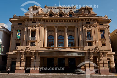  Subject: Facade of Pedro II Theater (1930) / Place: Ribeirao Preto city - Sao Paulo state (SP) - Brazil / Date: 05/2013 