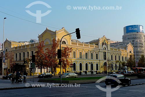  Subject: Building facade of Universidad de Chile (University of Chile) / Place: Santiago city - Chile - South America / Date: 05/2013 