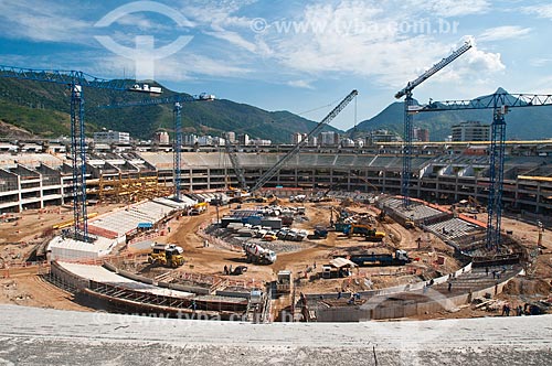  Subject: Reform Journalist Mario Filho Stadium - also known as Maracana / Place: Maracana neighborhood - Rio de Janeiro city - Rio de Janeiro state (RJ) - Brazil / Date: 03/2012 