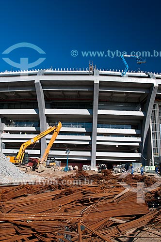  Subject: Reform Journalist Mario Filho Stadium - also known as Maracana / Place: Maracana neighborhood - Rio de Janeiro city - Rio de Janeiro state (RJ) - Brazil / Date: 04/2013 
