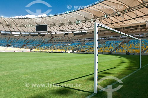  Subject: Inside of Journalist Mario Filho Stadium - also known as Maracana / Place: Maracana neighborhood - Rio de Janeiro city - Rio de Janeiro state (RJ) - Brazil / Date: 04/2013 