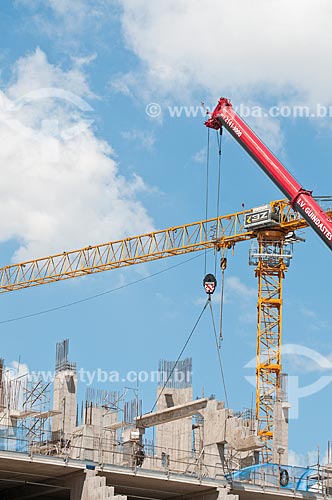  Subject: Construction of Gremio Arena (2012) / Place: Humaita neighborhood - Porto Alegre city - Rio Grande do Sul state (RS) - Brazil / Date: 11/2012 
