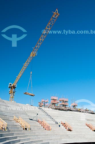  Subject: Construction of Gremio Arena (2012) / Place: Humaita neighborhood - Porto Alegre city - Rio Grande do Sul state (RS) - Brazil / Date: 05/2012 