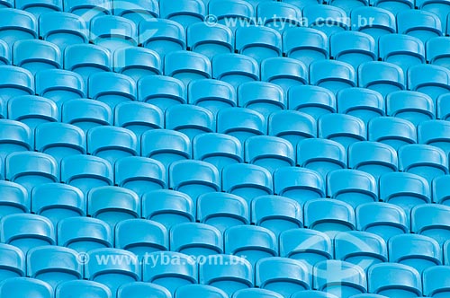  Subject: Chairs of Gremio Arena (2012) / Place: Humaita neighborhood - Porto Alegre city - Rio Grande do Sul state (RS) - Brazil / Date: 03/2012 
