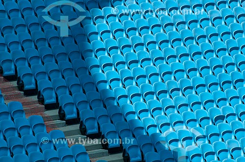  Subject: Chairs of Gremio Arena (2012) / Place: Humaita neighborhood - Porto Alegre city - Rio Grande do Sul state (RS) - Brazil / Date: 08/2012 