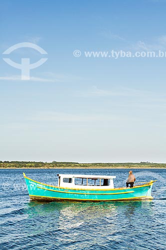  Subject: Boat at Conceicao Lagoon / Place: Florianopolis city - Santa Catarina state (SC) - Brazil / Date: 08/2013 