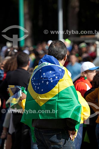  Subject: Pilgrims on World Youth Day (WYD) / Place: Gloria neighborhood - Rio de Janeiro city - Rio de Janeiro state (RJ) - Brazil / Date: 07/2013 
