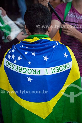  Subject: Pilgrim on World Youth Day (WYD) / Place: Copacabana neighborhood - Rio de Janeiro city - Rio de Janeiro state (RJ) - Brazil / Date: 07/2013 