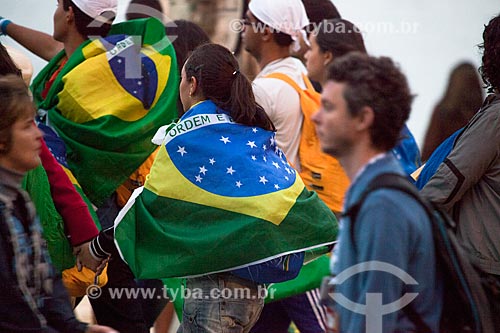  Subject: Pilgrims on World Youth Day (WYD) / Place: Copacabana neighborhood - Rio de Janeiro city - Rio de Janeiro state (RJ) - Brazil / Date: 07/2013 