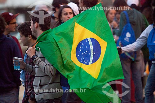  Subject: Pilgrims on World Youth Day (WYD) / Place: Copacabana neighborhood - Rio de Janeiro city - Rio de Janeiro state (RJ) - Brazil / Date: 07/2013 