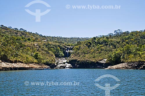  Subject: Azul Lake (Blue Lake) at Furnas Dam / Place: Capitolio city - Minas Gerais state (MG) - Brazil / Date: 07/2013 