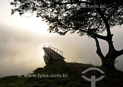  Subject: Pier at Furnas Dam / Place: Boa Esperanca city - Minas Gerais state (MG) - Brazil / Date: 07/2013 