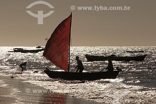  Subject: Fishermans at Marine Extractive Reserve of the Delta of Parnaiba / Place: Tutoia city - Maranhao state (MA) - Brazil / Date: 07/2010 