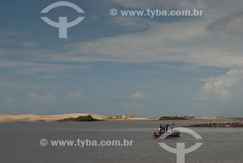  Subject: Boat in Raposa Beach (Fox Beach) / Place: Raposa city - Maranhao state (MA) - Brazil / Date: 07/2010 