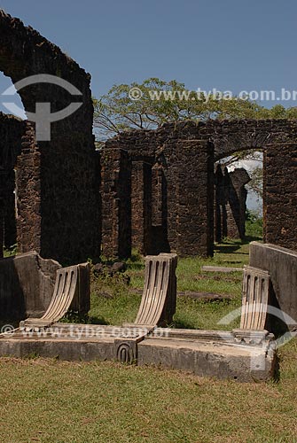  Subject: Barao de Pindare Palace ruins / Place: Alcantara city - Maranhao state (MA) - Brazil / Date: 07/2010 