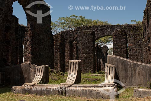  Subject: Barao de Pindare Palace ruins / Place: Alcantara city - Maranhao state (MA) - Brazil / Date: 07/2010 