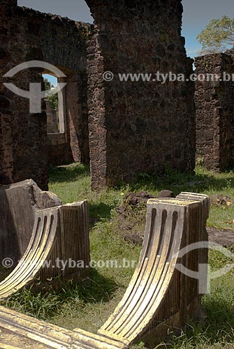  Subject: Barao de Pindare Palace ruins / Place: Alcantara city - Maranhao state (MA) - Brazil / Date: 07/2010 