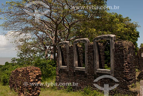  Subject: Barao de Pindare Palace ruins / Place: Alcantara city - Maranhao state (MA) - Brazil / Date: 07/2010 