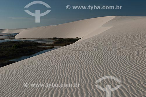  Subject: Dunes of Azul Lagoon (Blue Lagoon) - Lencois Maranhenses National Park / Place: Barreirinhas city - Maranhao state (MA) - Brazil / Date: 07/2010 