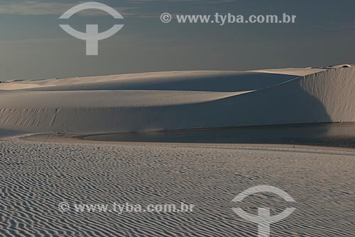  Subject: Dunes of Azul Lagoon (Blue Lagoon) - Lencois Maranhenses National Park / Place: Barreirinhas city - Maranhao state (MA) - Brazil / Date: 07/2010 