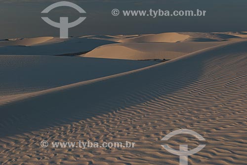  Subject: Dunes of Azul Lagoon (Blue Lagoon) - Lencois Maranhenses National Park / Place: Barreirinhas city - Maranhao state (MA) - Brazil / Date: 07/2010 