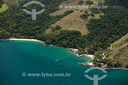  Subject: Aerial photo of Macieis Beach / Place: Angra dos Reis city - Rio de Janeiro state (RJ) - Brazil / Date: 04/2011 