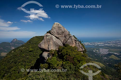  Subject: View of Bico do Papagaio Mountain - Tijuca National Park / Place: Tijuca neighborhood - Rio de Janeiro city - Rio de Janeiro state (RJ) - Brazil / Date: 05/2013 