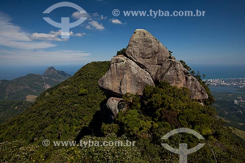  Subject: View of Bico do Papagaio Mountain - Tijuca National Park / Place: Tijuca neighborhood - Rio de Janeiro city - Rio de Janeiro state (RJ) - Brazil / Date: 05/2013 