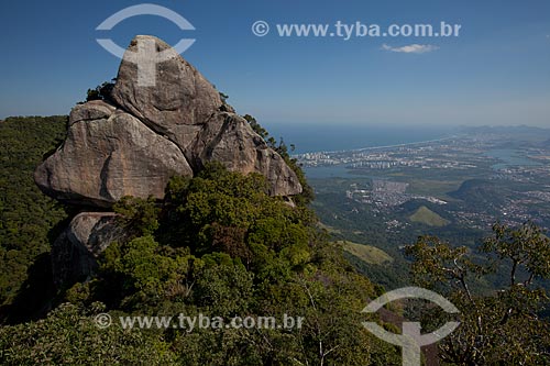  Subject: View of Bico do Papagaio Mountain - Tijuca National Park / Place: Tijuca neighborhood - Rio de Janeiro city - Rio de Janeiro state (RJ) - Brazil / Date: 05/2013 