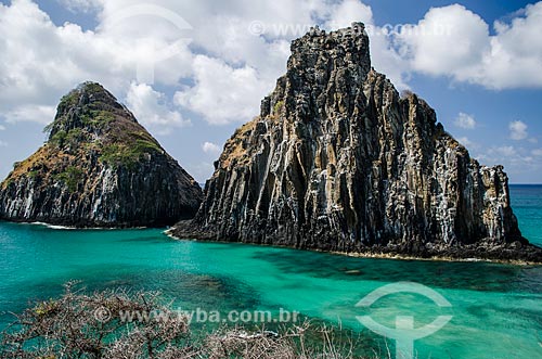  Subject: Porcos Bay and Dois Irmaos Hill / Place: Fernando de Noronha Archipelago - Pernambuco state (PE) - Brazil / Date: 10/2013 