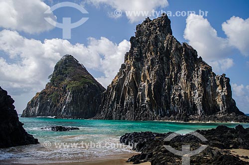 Subject: Porcos Bay and Dois Irmaos Hill / Place: Fernando de Noronha Archipelago - Pernambuco state (PE) - Brazil / Date: 10/2013 