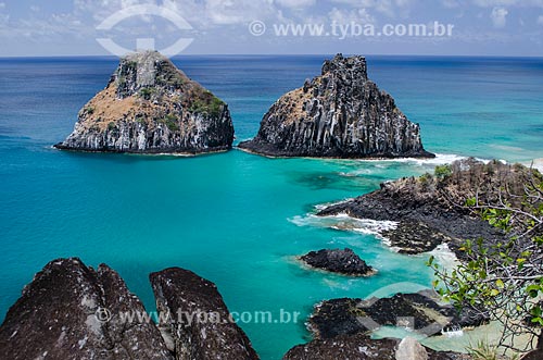  Subject: Porcos Bay and Dois Irmaos Hill / Place: Fernando de Noronha Archipelago - Pernambuco state (PE) - Brazil / Date: 10/2013 