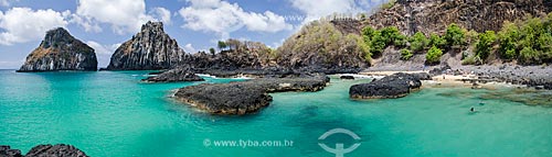 Subject: Porcos Bay and Dois Irmãos Hill / Place: Fernando de Noronha Archipelago - Pernambuco state (PE) - Brazil / Date: 10/2013 