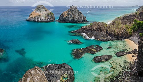  Subject: Porcos Bay and Dois Irmãos Hill / Place: Fernando de Noronha Archipelago - Pernambuco state (PE) - Brazil / Date: 10/2013 