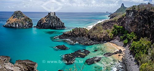 Subject: Porcos Bay and Dois Irmãos Hill / Place: Fernando de Noronha Archipelago - Pernambuco state (PE) - Brazil / Date: 10/2013 