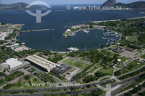  Aerial photo of Marina da Gloria (Marina of Gloria)  - Rio de Janeiro city - Rio de Janeiro state (RJ) - Brazil